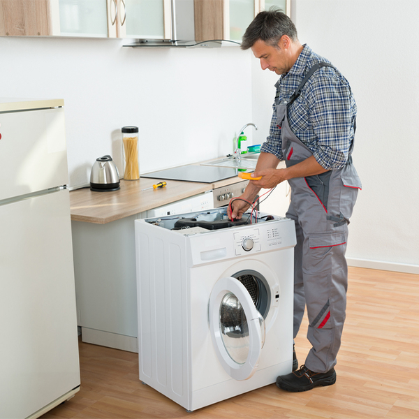 can you walk me through the steps of troubleshooting my washer issue in Bremen Kansas